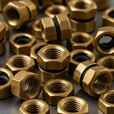 Brass Lock Nuts Manufacturer & Supplier, Jamnagar